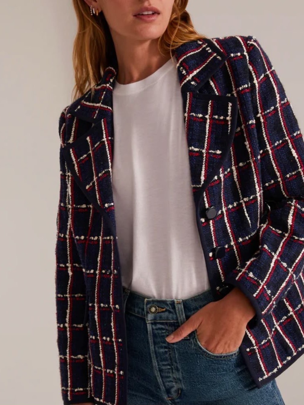 Favorite Daughter Potenza Tweed Blazer size 2